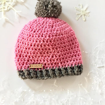 Hello Winter Pom-Pom Hat