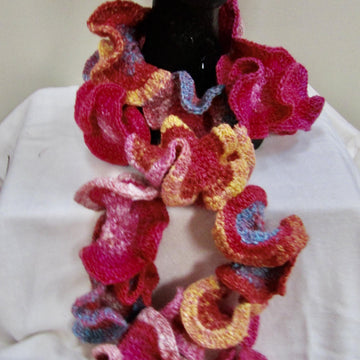 Hyperbolic Crochet Scarf