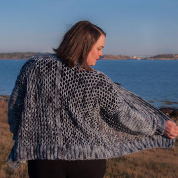 Airy Denim Cardigan