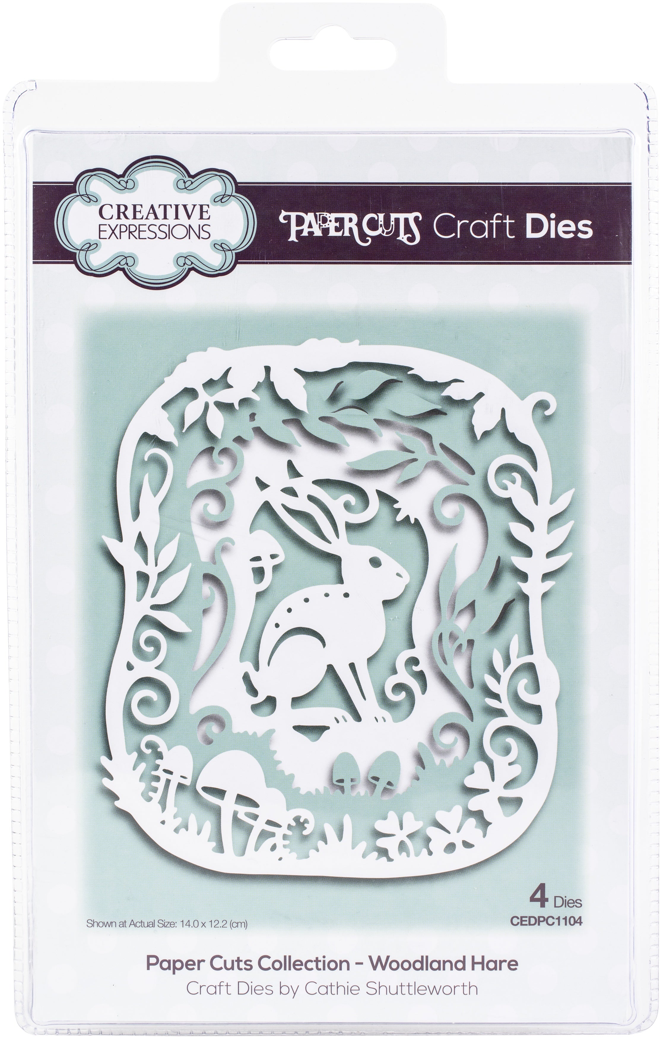 Creative Expressions Paper Cuts Craft Dies - Woodland Hare