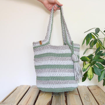 Striped Candy Bag