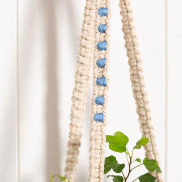 Wool Couture Two Sisters Plant Hanger Macrame Kit