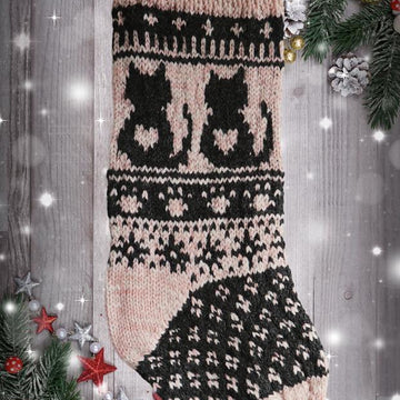 Kitty Christmas Stocking