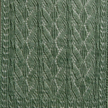 Ona Cable Lace Shawl