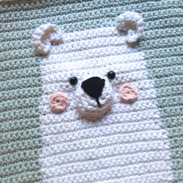 Polar bear nursery wall decor