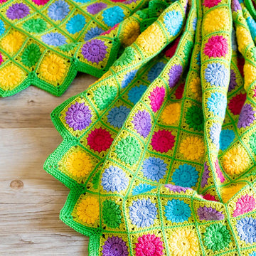 Whimsical Garden Shawl
