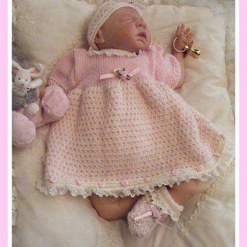 22. Newborn Girls or 18-20" Reborn doll Dress Set
