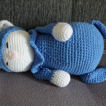 Häkelanleitung schlafender Hase ♥