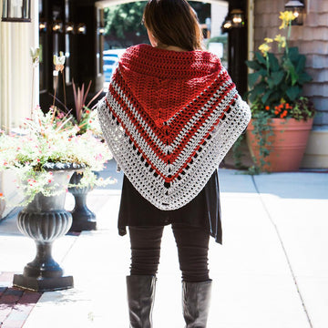 Woodward Hoodie Shawl