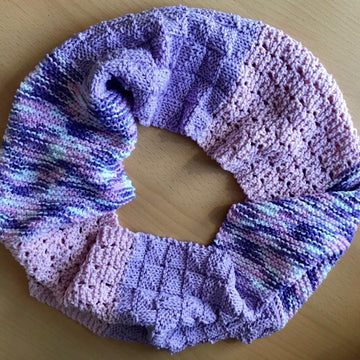Cotton eye Jo Cowl Infinity Scarf in James C Brett Cotton On DK