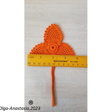 Crocheted shamrock 3
