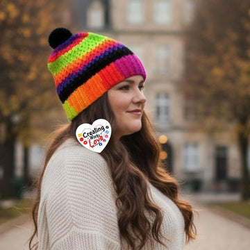 Simple V Stitch Hat
