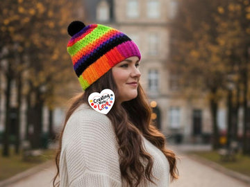 Simple V Stitch Hat