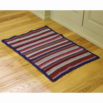 728 Orleans Rug - Knitting and Crochet Pattern for Home in Valley Yarns Northampton