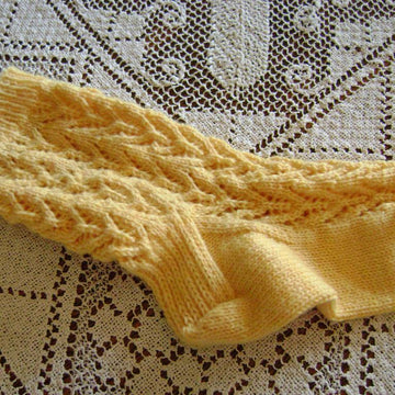 Castles in the Air Lacy Sock