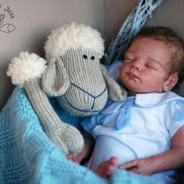 Baby Sheep Toy Blanket
