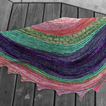 Optical Illusions Shawl