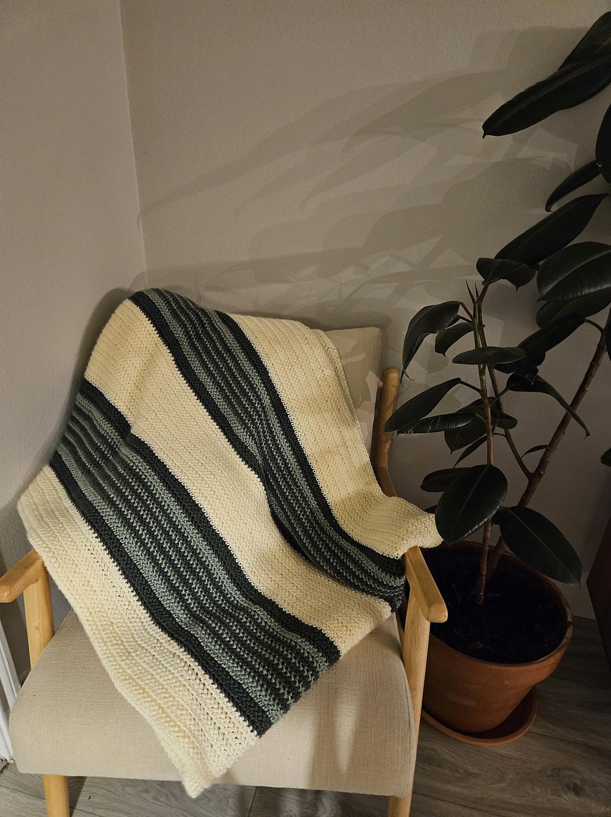 Striped Serenity Blanket