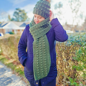 Sherwood Hat and Scarf Set