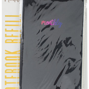 Prima Marketing Traveler's Journal Refill Notebook - Monthly W/White Paper
