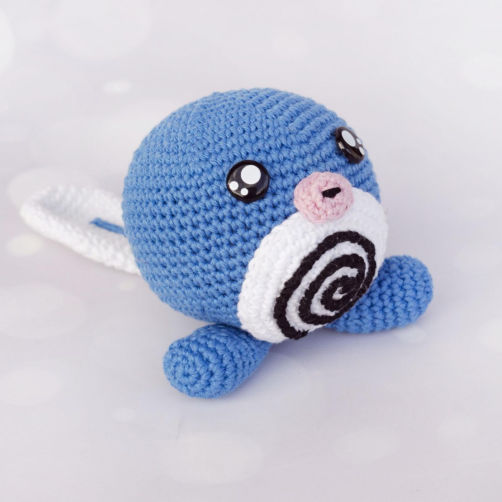 Poliwag Pokémon Amigurumi
