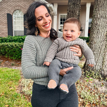 Autumn Wheat Child Sweater