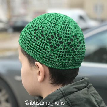 Crocheted dad hat