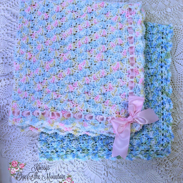 One Ball Shells Baby Blanket