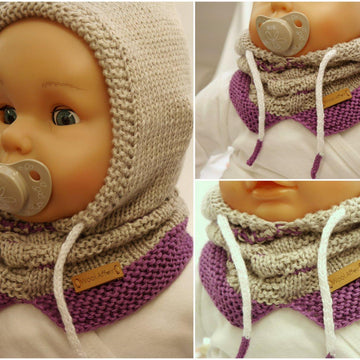 Kapuzenschal Little Hoody für Kinder Gr. 41-57 - No.187
