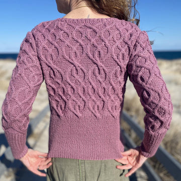 Art Nouveau Cabled Cardigan