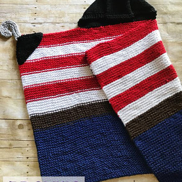 Pirate Hooded Blanket