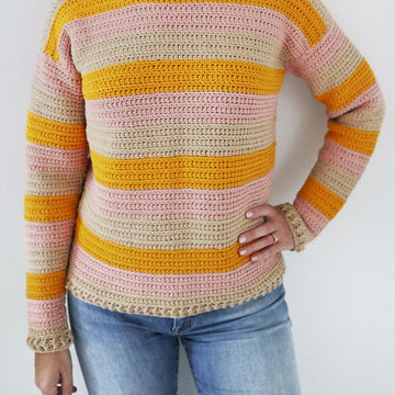 Sunset Stripes Sweater