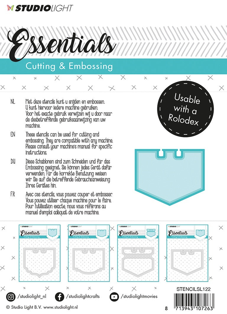 Studio Light Essentials Cutting & Embossing Die - 546182