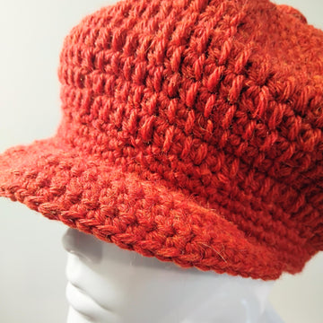 Baker Boy Cap with Button