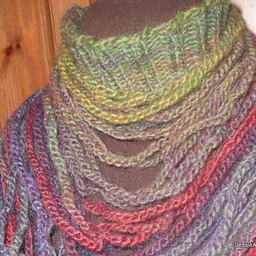 Ellen ~ a Turtle~Neck~Lace knit pattern