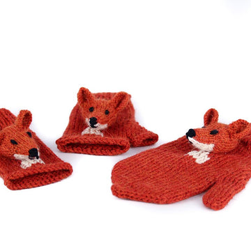 Freddie Fox Mittens / Fingerless Gloves