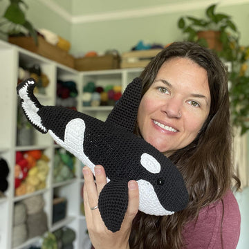 Kalla the Orca Whale Amigurumi