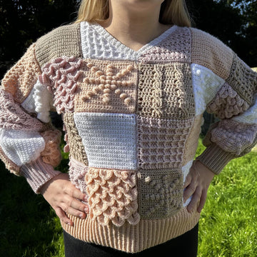 Shai patchwork jumper