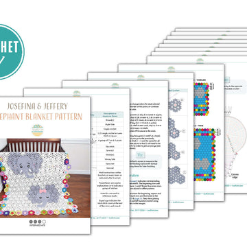 Josefina and Jeffery Elephant Blanket