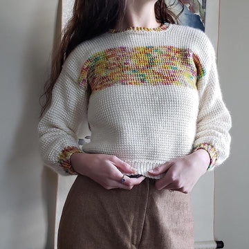 Wanderung Pullover: Tunisian Crochet