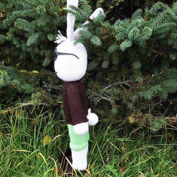 Large crochet bunny
