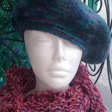 Beret Scottish Bonnet Pattern Outlander Inspired