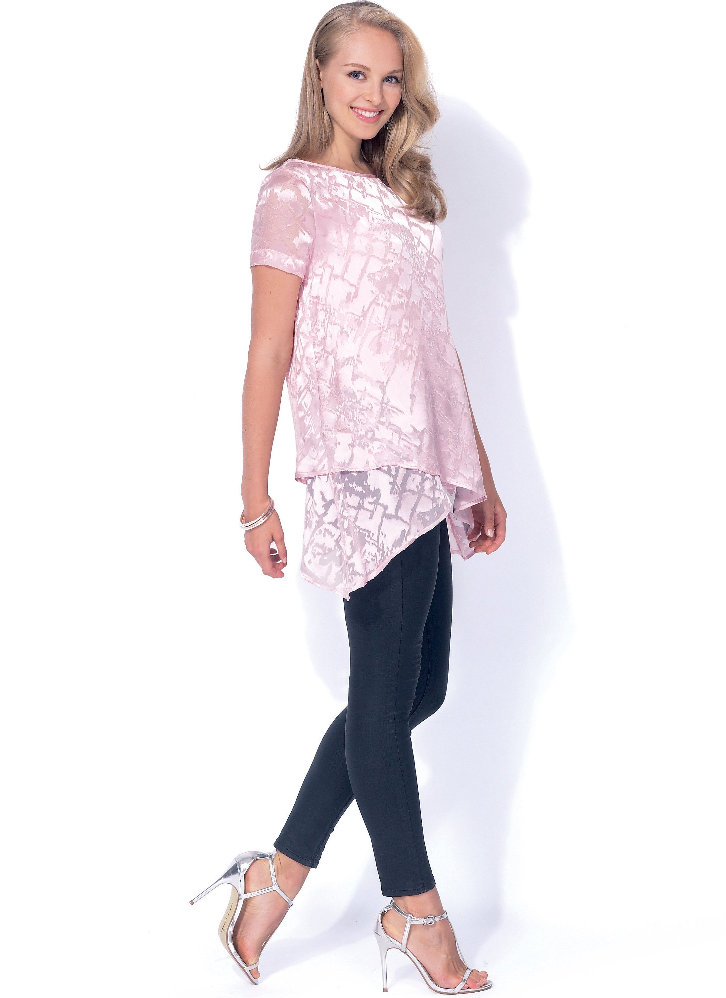 McCall's Misses' Shaped Hemline Tops M7327 - Sewing Pattern