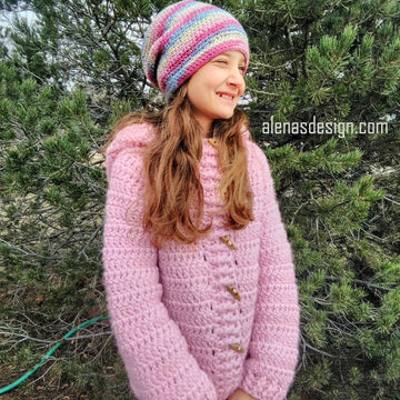 Variegated Slouchy Hat