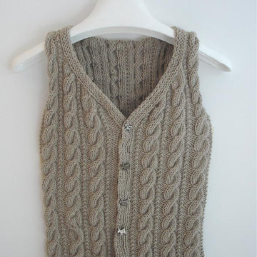 Boy's Cabled Vest