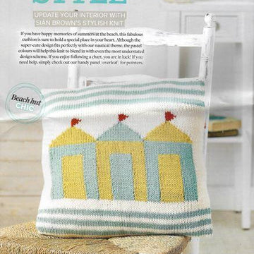 Beach Huts Cushion Cover