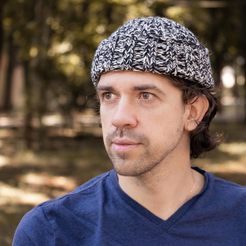 Knitting Pattern Melange Winter Hat