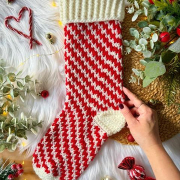 Peppermint Stocking