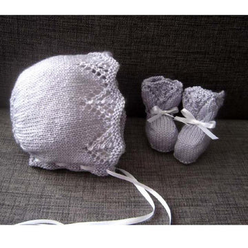 Vivienne Bonnet & Booties Set (DK)