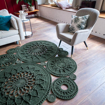 Rug LaceSunflowers